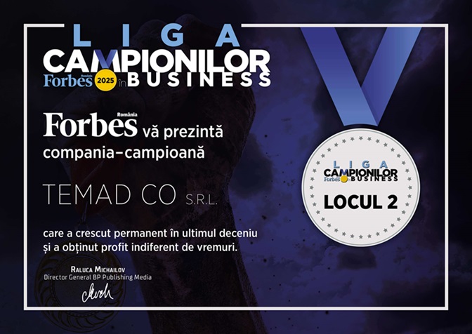 Diploma_Liga Campionilor_Forbes_Temad_argint_2025_red