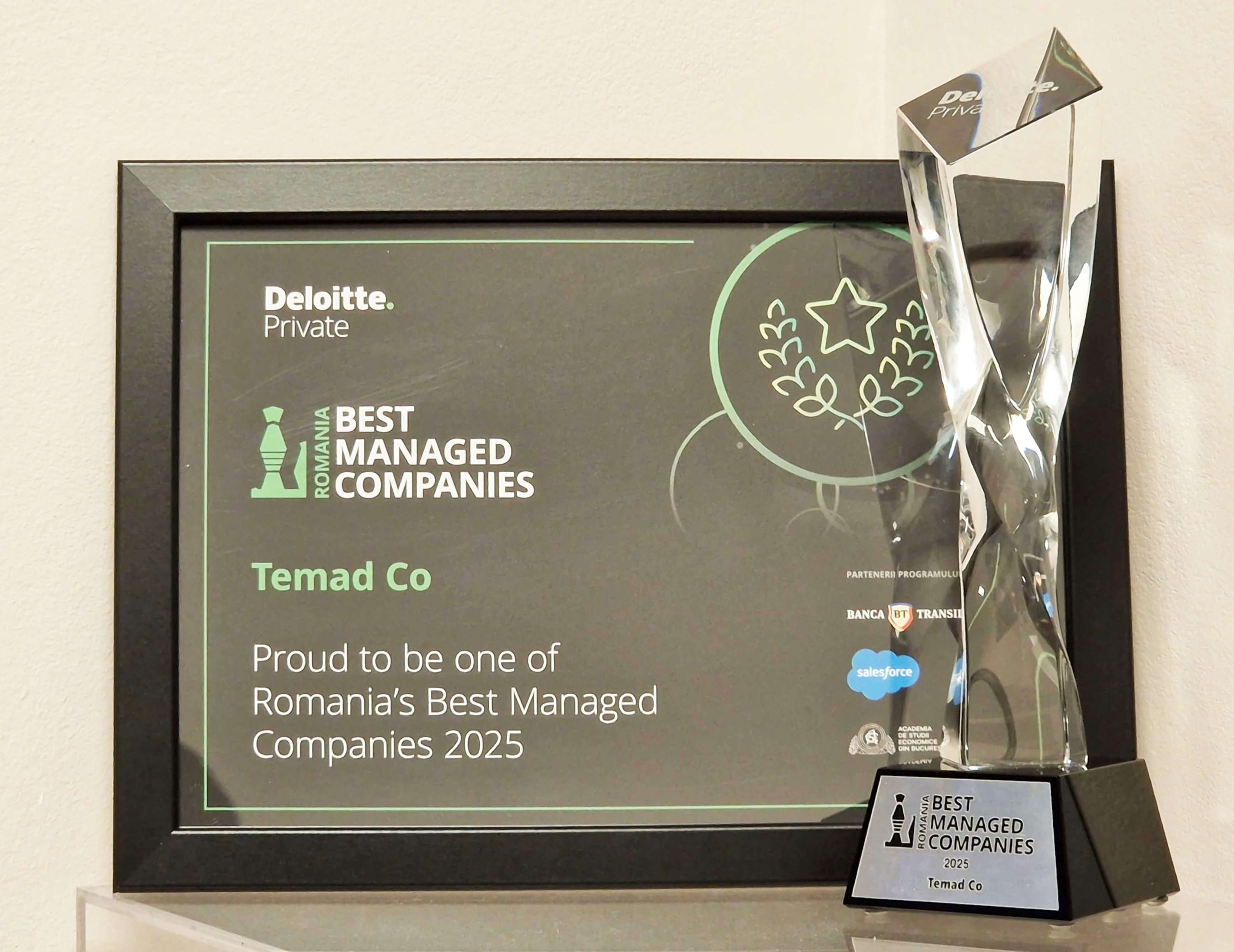 Diploma si trofeu BMC 2026